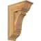 Ekena Millwork Imperial Traditional Rough Sawn Bracket w/ Offset Brace, Western Red Cedar, 8"W x 18"D x 26"H BKT0806X18X26IMP01RWR - alternate 1